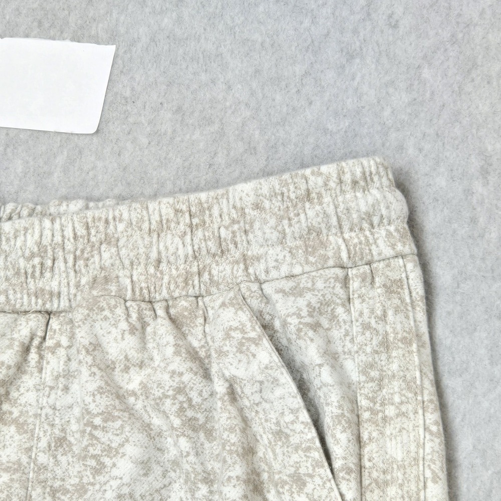 Athleta Women Activewear Pants 2X Beige Jogger Geometric Sweatpants Farallon - Picture 6 of 13